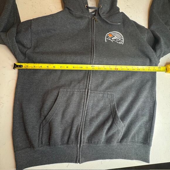 Prairie Mountain Montana Big Sky Gray Hoody Sz Large - Picture 10 of 12